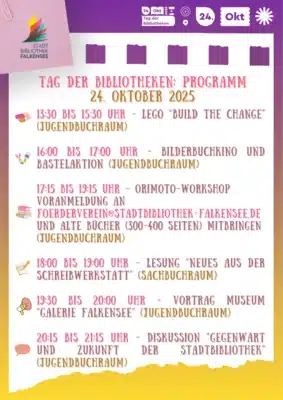 24.10.2025: 24. Oktober 2025: „Tag der Bibliothek“
